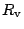 $R_{\rm v}$